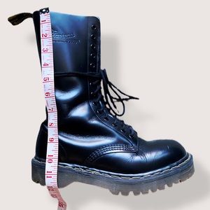 *Made in England* Dr. Martens Smooth Leather Tall Boots - 9W/8M